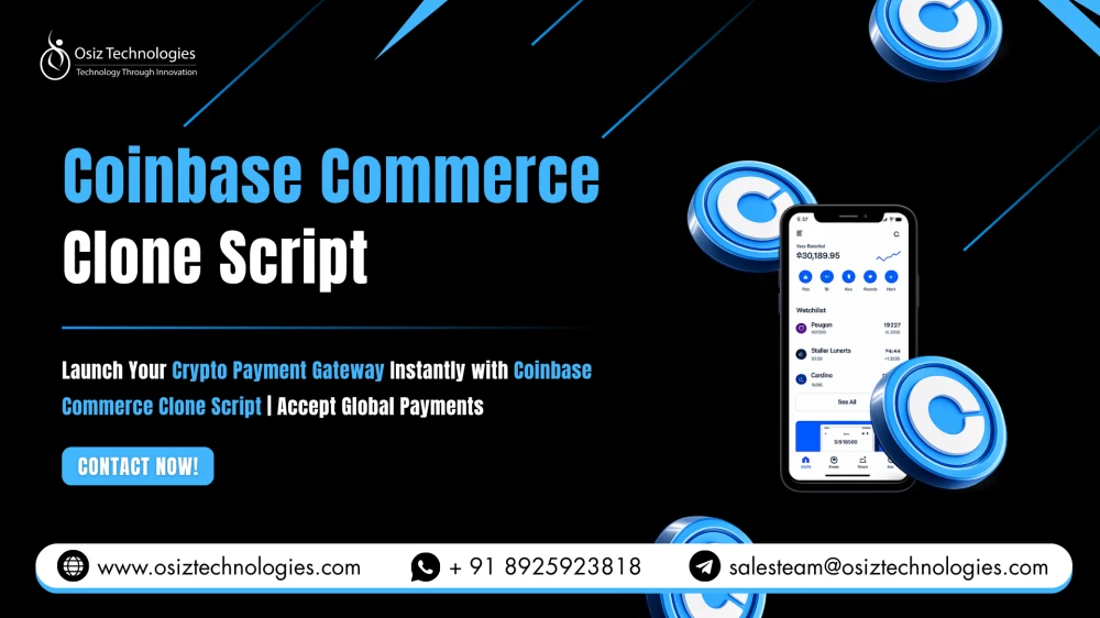 Launch Your Crypto Payment Gateway Instantly with Coinbase Commerce Clone Script