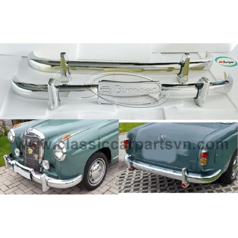 Mercedes 220A SSE Ponton year 1954  1957 bumpers