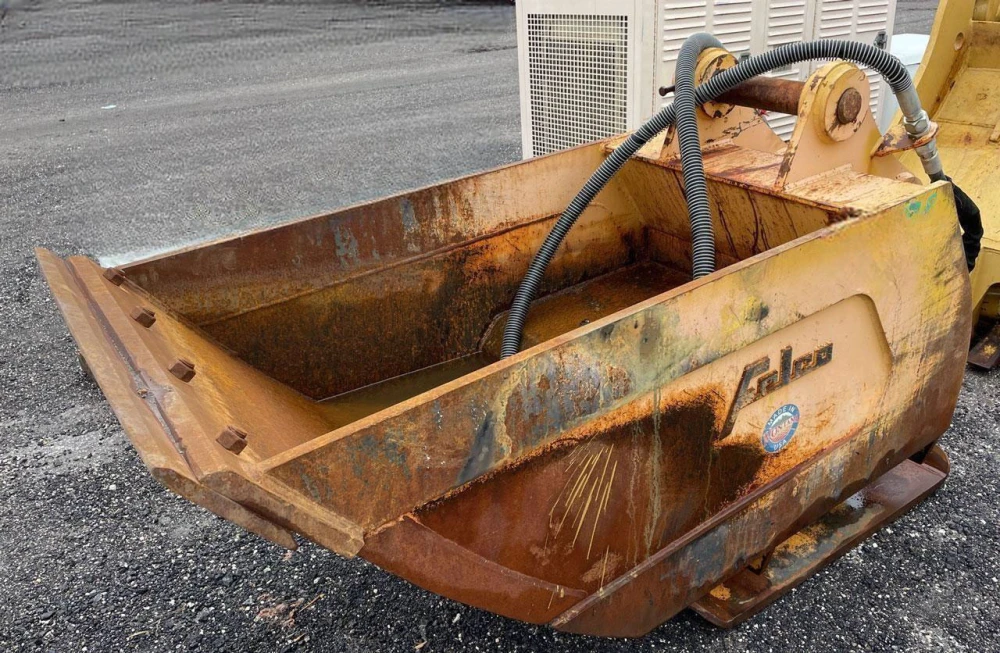 LIKE NEW FELCO  NPK C8 VIBRATORY COMPACTION BUCKET Backfill  compact in one oper