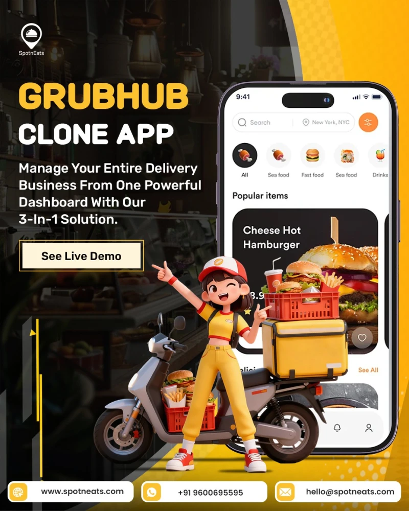 ReadytoLaunch Grubhub Clone App Script