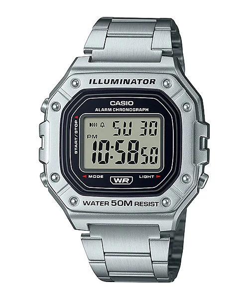 Casio Silver Watch Premium Style  Timeless Elegance at Casio Store Bhawar