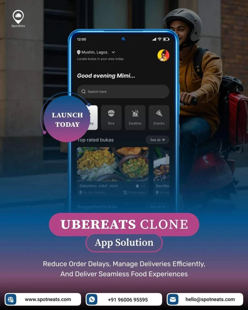 Build the Next Big Food Delivery App with SpotnEats