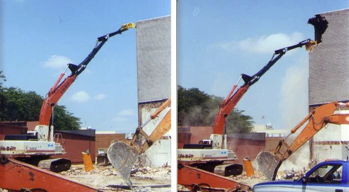 Volvo  EC700  EC750 EC800 High Reach 2 Piece Stick 70 Foot Extension System Easy