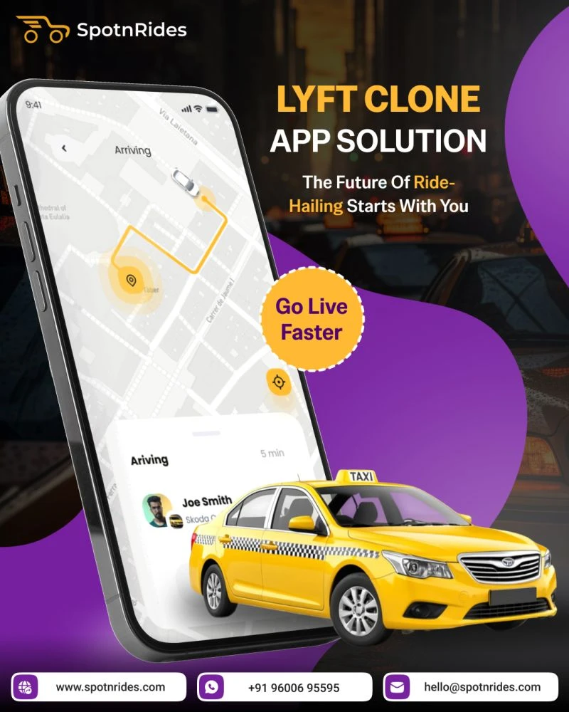 Lyft Clone App Launch Your Smart Mobility Platform