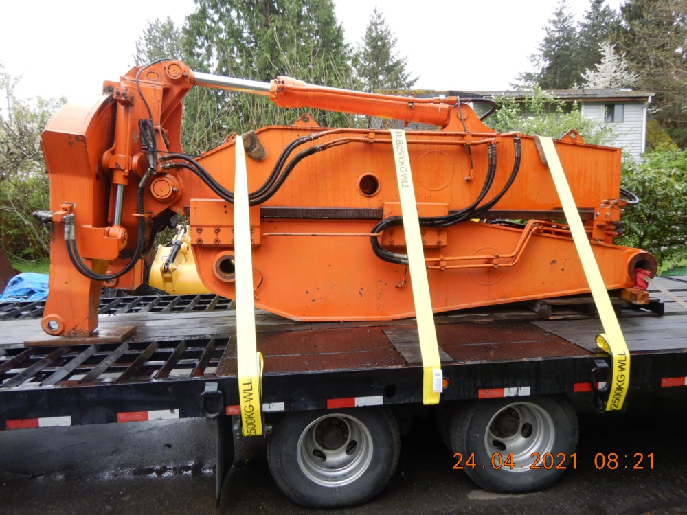 400 to 490 CLASS EXCAVATOR TELESCOPIC CUSTOM LOW CLEARANCE TUNNEL ROCK CUTTING S