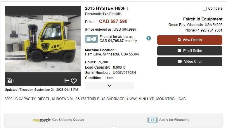 sold-400-hr-hyster-h80ft-8000lb-lpg-box-car-container-pneumatic-tire-big-23