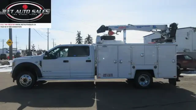 2018 Ford Super duty F-550 DRW SERVICE TRUCK with VMAC AND CRANE