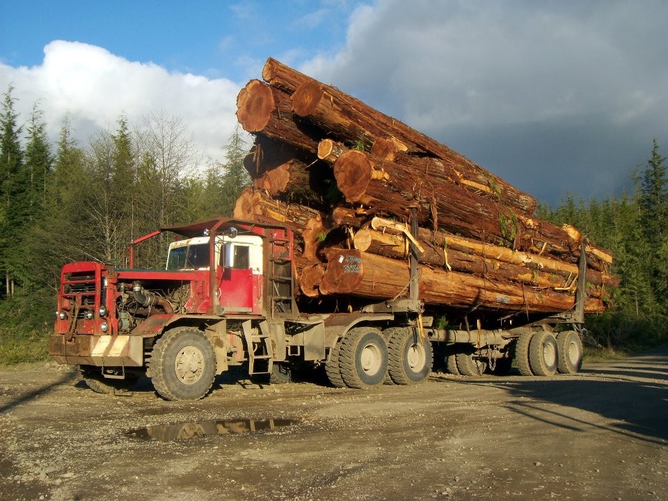 hayes-hdx-logging-truck-gm-v12-cw-13-speed-91000-lb-planetary-read-ends-and-12-foot-logging-bunks-and-trailer-big-11