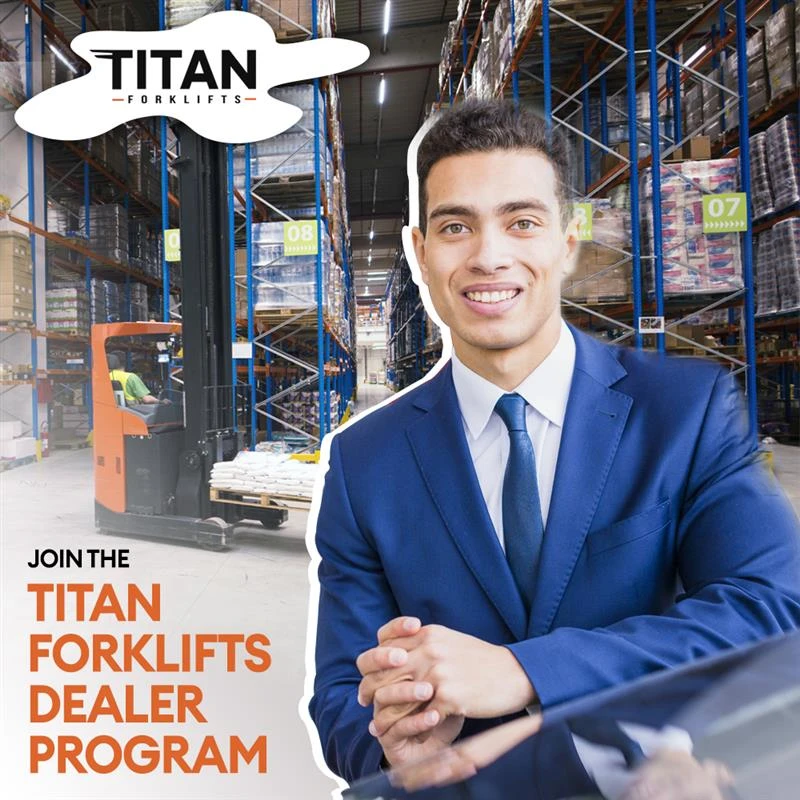 Join the Titan Forklifts dealer program