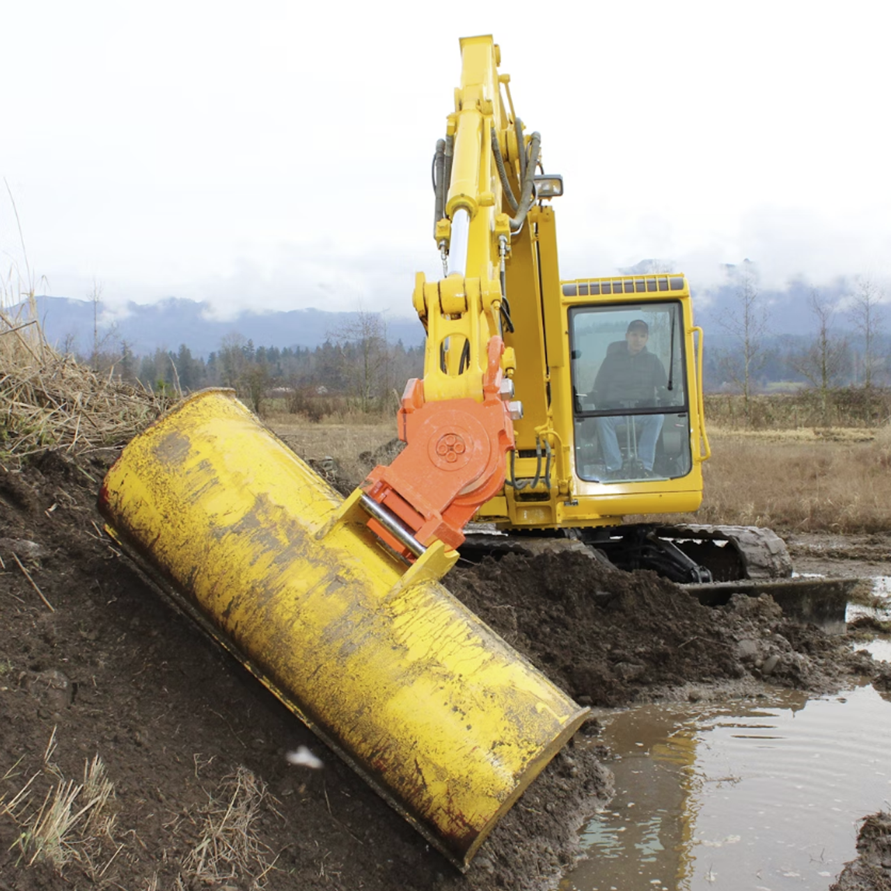 new-60k-helac-pt12-160-degree-tilt-qc-coupler-3-buckets-inc-96-inch-3-yard-grading-cleanup-48-hd-digging-bucket-new-cws-demolition-rake-big-0