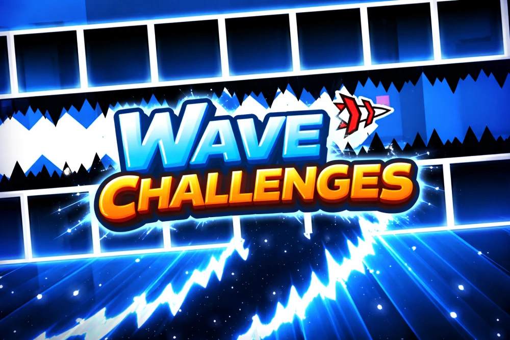 Geometry Dash Wave Challenge