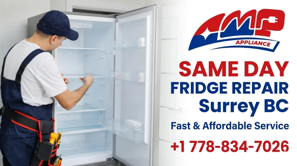 Same Day Fridge Repair Surrey BC – Fast & Affordable