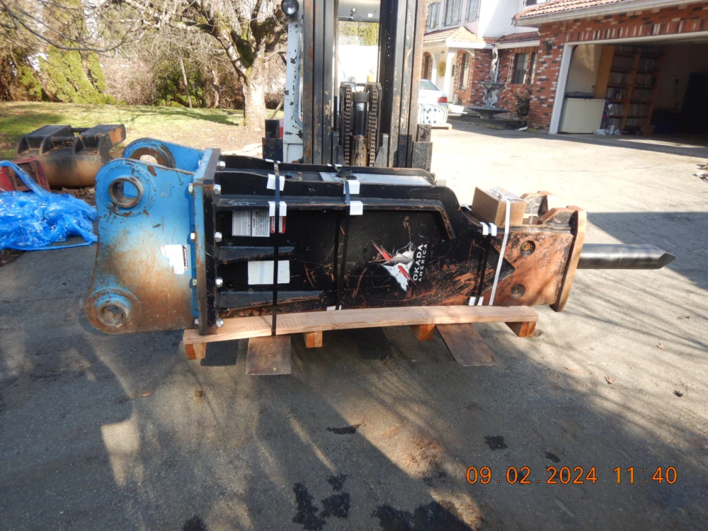 2024 OKADA $105K (NEW) 7500 FT LB 250-450 CLASS HAMMER / BREAKER OKADA ORV7500 —