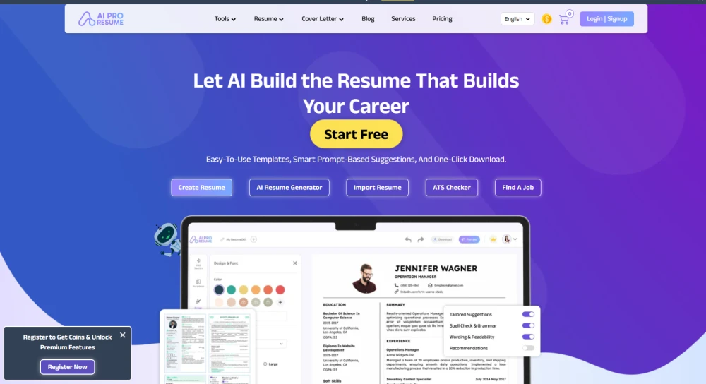 AI PRO RESUME