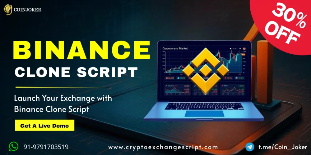 Flat 30% OFF on Binance Clone Script – Ready-Made Solution