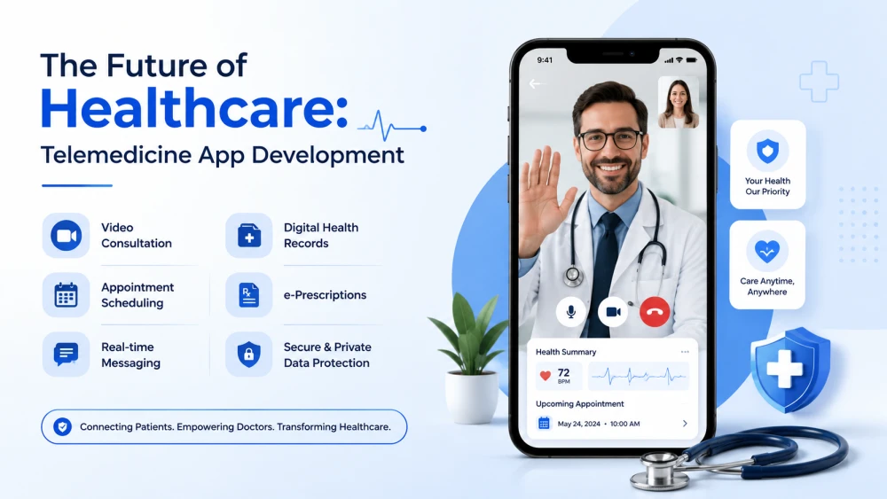 The Future of Healthcare Telemedicine App Development