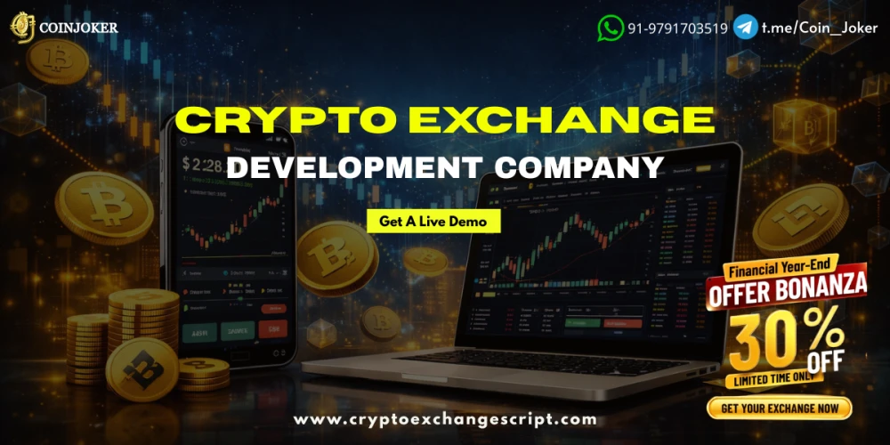 Mega Bonanza Offer – Crypto Exchange Development at 30% OFF!