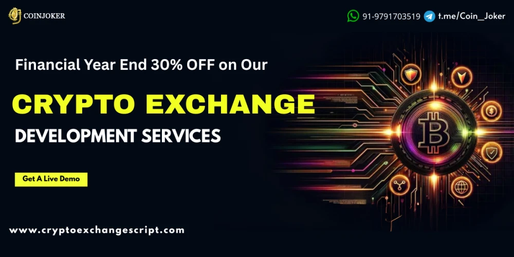 Hire Crypto Exchange Development Services at 30% OFF – Financial Year End Offer