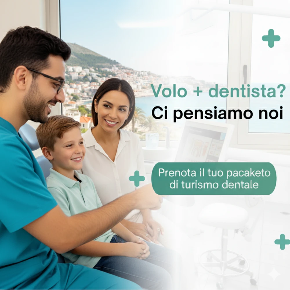 Volo + Dentista? Ci Pensiamo Noi.