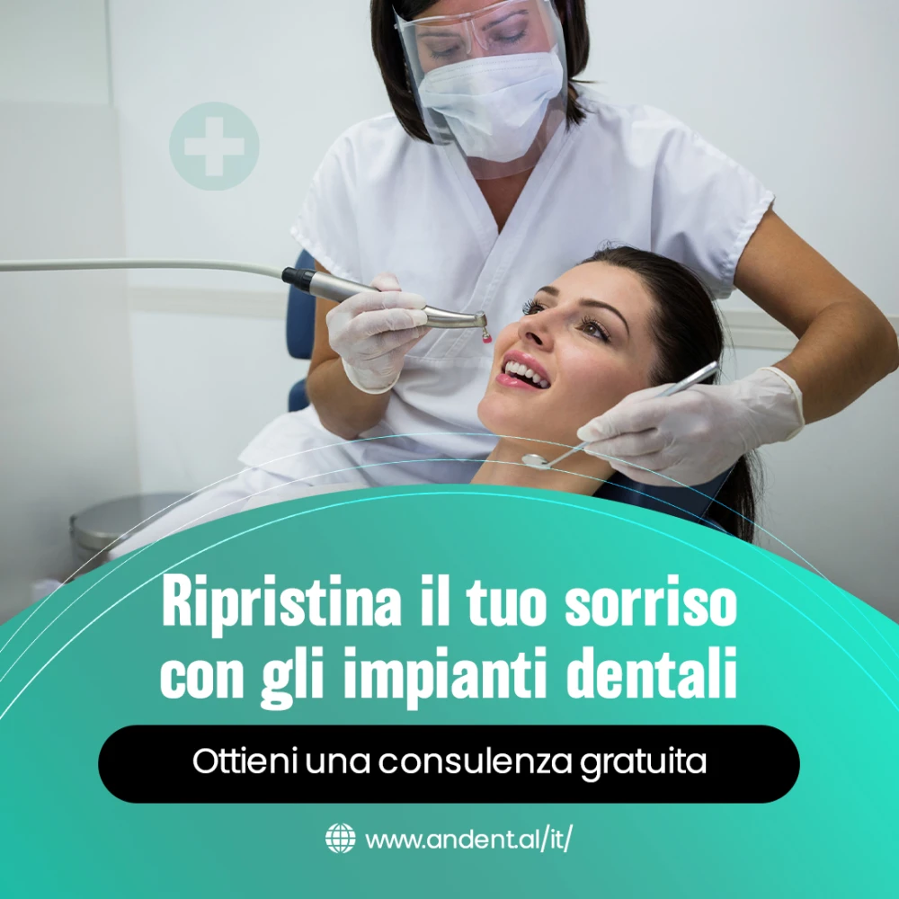 Ripristina il tuo sorriso con gli impianti dentali