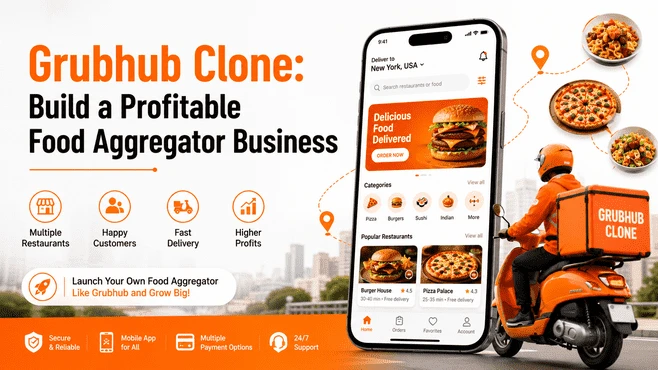 Grubhub Clone Build a Profitable Food Aggregator Business