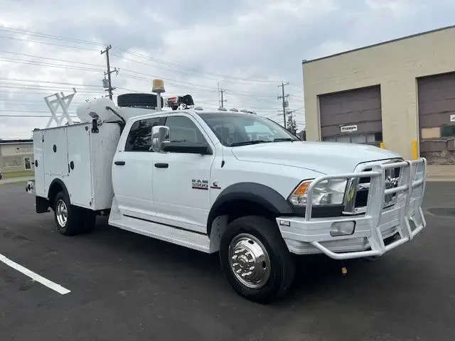 2016 Ram 5500 Service Truck 3203 Crane-VMAC-4x4-CUMMINS
