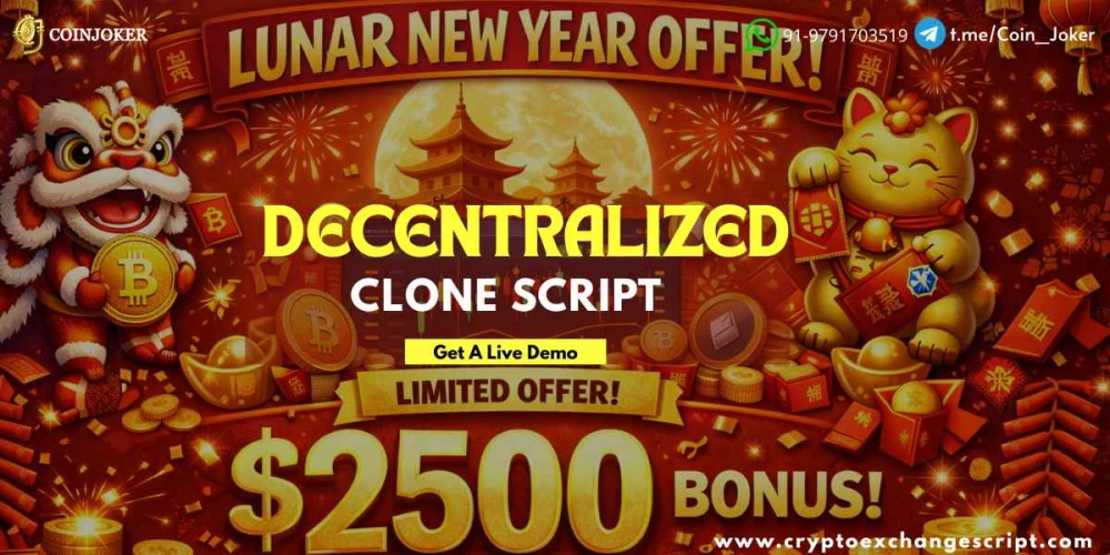 Lunar Offer: Get a Decentralized Crypto Exchange Script for just $2500