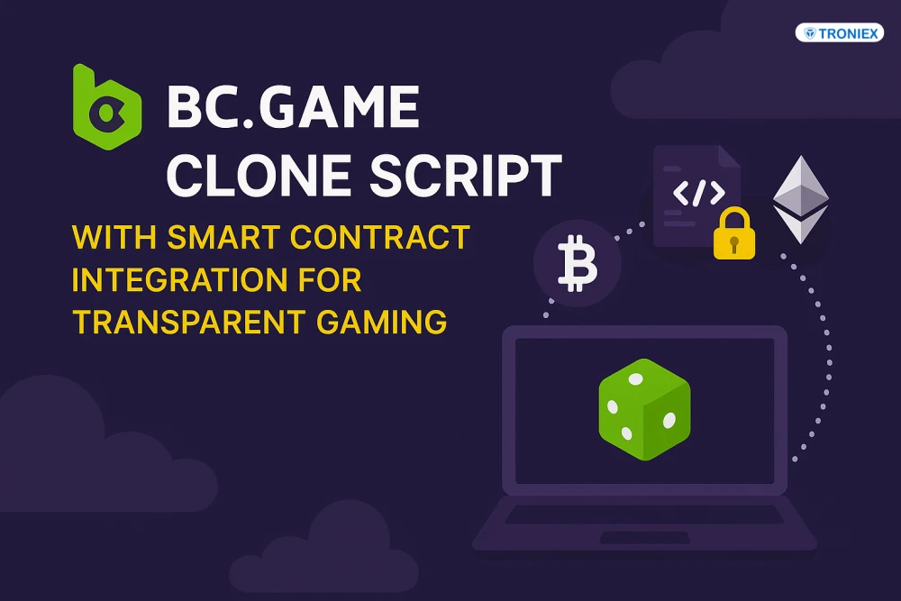 BC Game Clone Script with Smart Contract Integration for Transparent Gaming