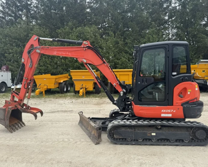 2020 KUBOTA KX057-4 Mini Excavator – Power Meets Precision