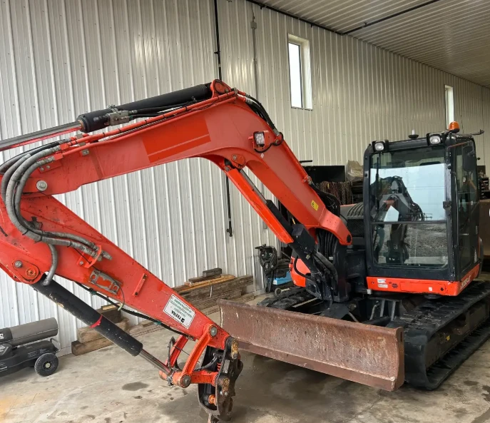 2019 Kubota KX080 Excavator Backhoe – Powerful, Precise & Built to Perform