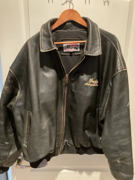 Leather jacket