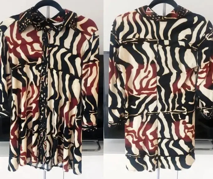 Women's Clothing - NEW -Evo Vorro - Button Up Blouse (Size M)