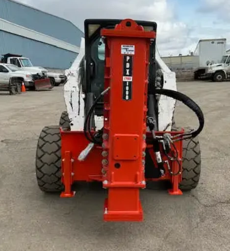 🚧 ETERRA PDX-1000 Skid Steer Post Pounder – Built for Precision & Power