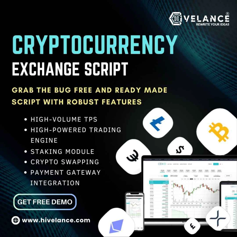 Get Ready made Cryptocurrency Exchange Script - Hivelance