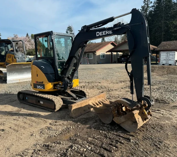 2018 John Deere 35G Mini Excavator – Compact, Reliable, and Jobsite-Ready