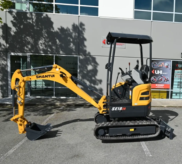 2024 UHI Shantui SE18SR Mini Excavator – Compact, Powerful & Easy to Operate