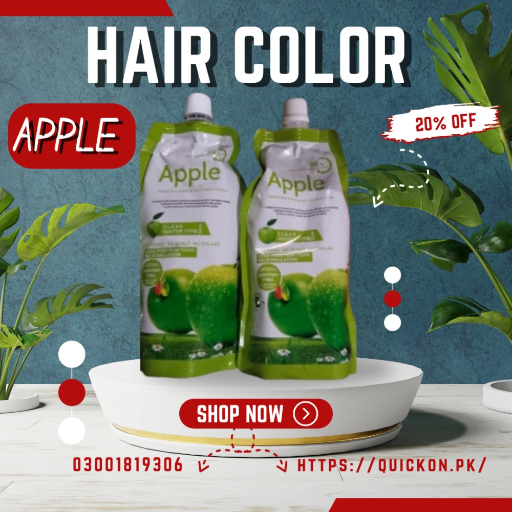 Apple Hair Color price in Pakistan 03001819306