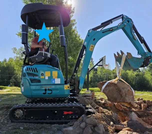 2 Ton Mini Excavator – Compact Power for Tight Jobs