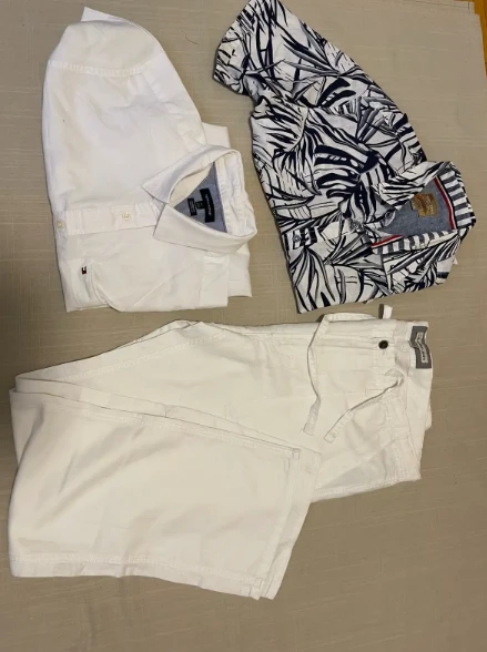 Men's Linen/cotton Clothing Bundle, size L/G, 34x32