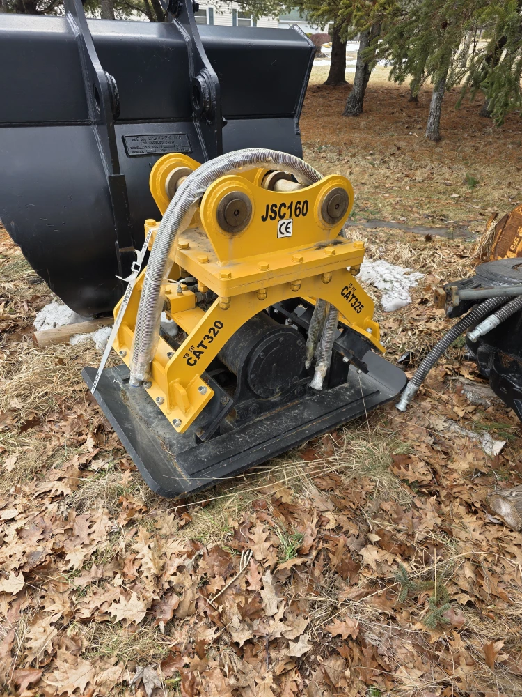 *** SOLD  ***  -   NEW 2024 JISAN Excavator Plate Compactor – 180–250 Class image 2