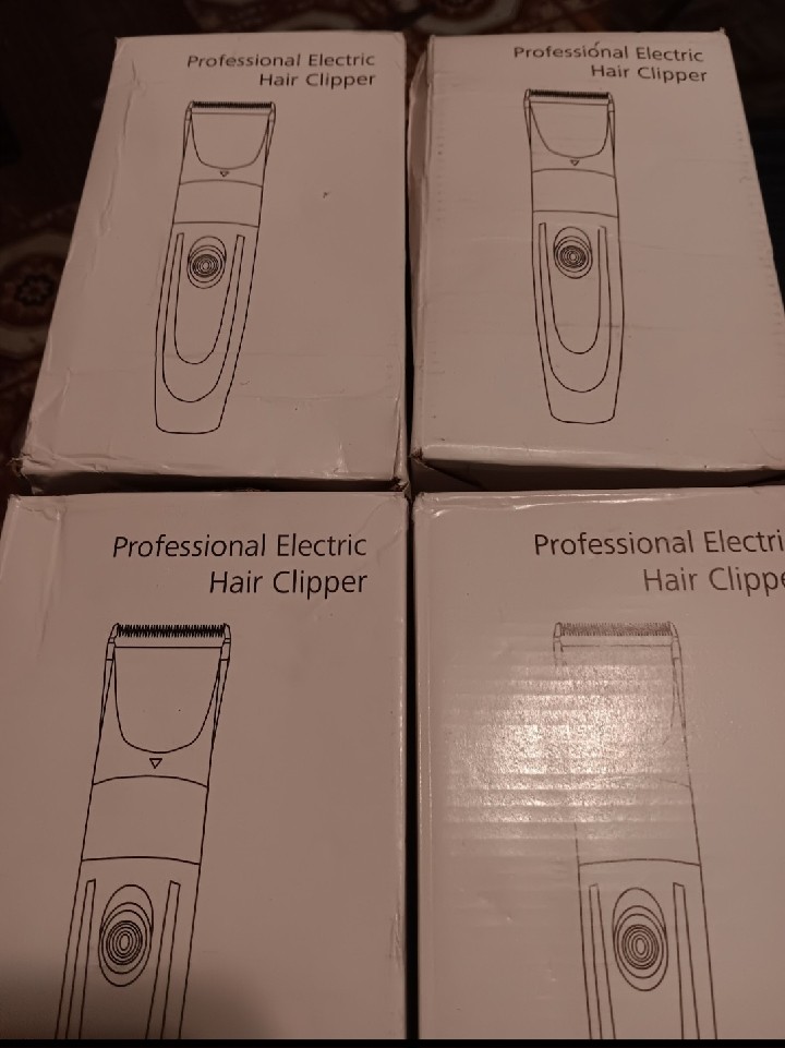 PROFESSIONAL ELECTRIC CORDLESS AJUSTABLE HAIR CLIPPERS (EACH) image 2