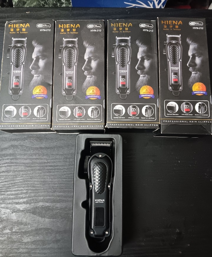 HEINA SMALL CORDLESS AJUSTABLE HAIR CLIPPERS (EACH)