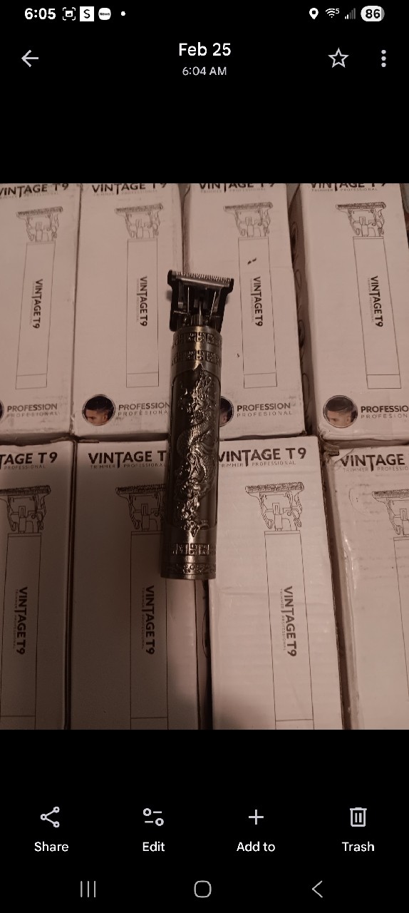 VINTAGE T9 CORDLESS HAIR TRIMMERS (EACH) image 4