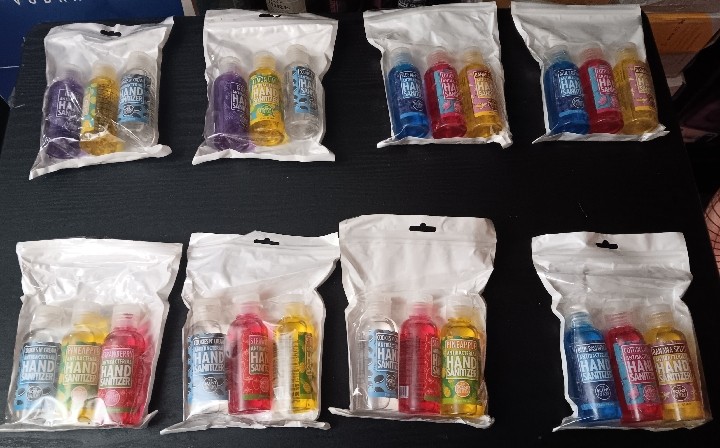 THE SENT FACTORY FLAVOR SENTED HAND SANITIZER (PACK)