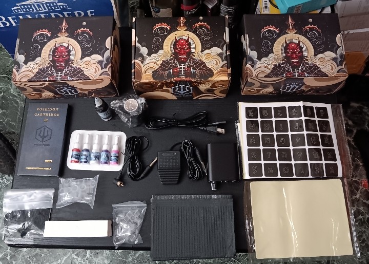 POSEIDON TATTOO BUNDLE KIT SET (EACH)