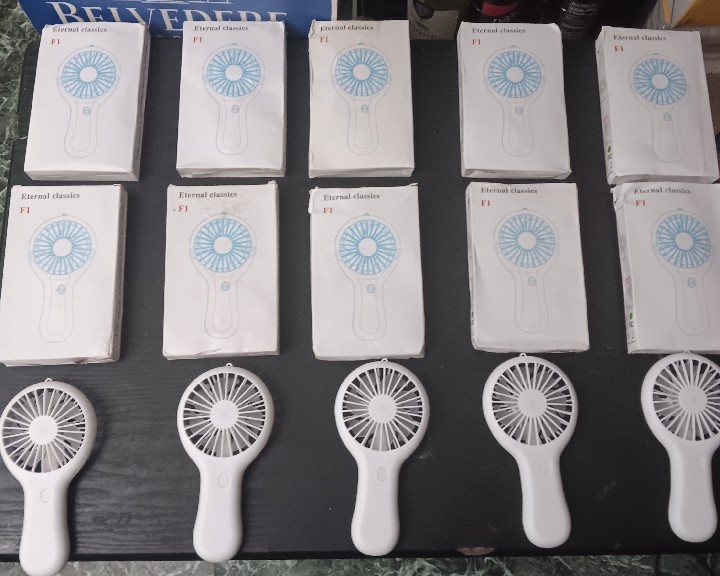 ETERNAL CLASSIC F1 POCKET HAND FANS (EACH)