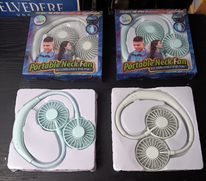 PORTABLE FLEXIBLE NECK FANS (EACH)