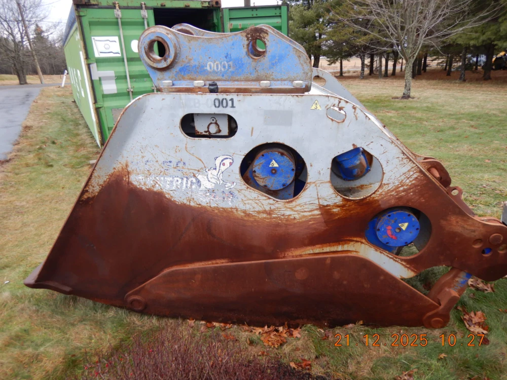 XCENTRIC XC50 400-650 EXCAVATOR JAW CRUSHER BUCKET 130 YARD P/HR image 9