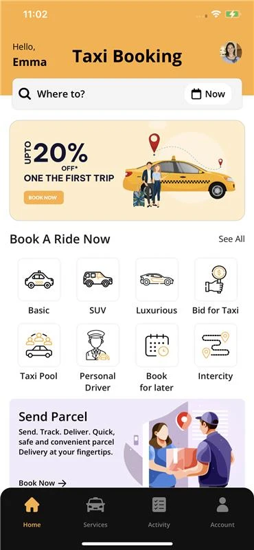 Uber Clone - Ai Taxi Booking App Development image 2