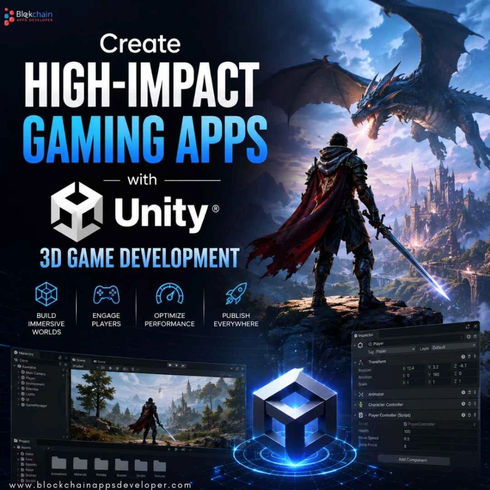 Create HighImpact Gaming Apps with Unity 3D Game Development